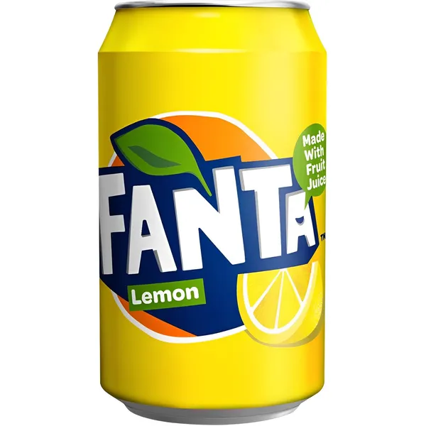 Gāzēts dzēriens FANTA Lemon, bundžā, 0.33l (DEP)