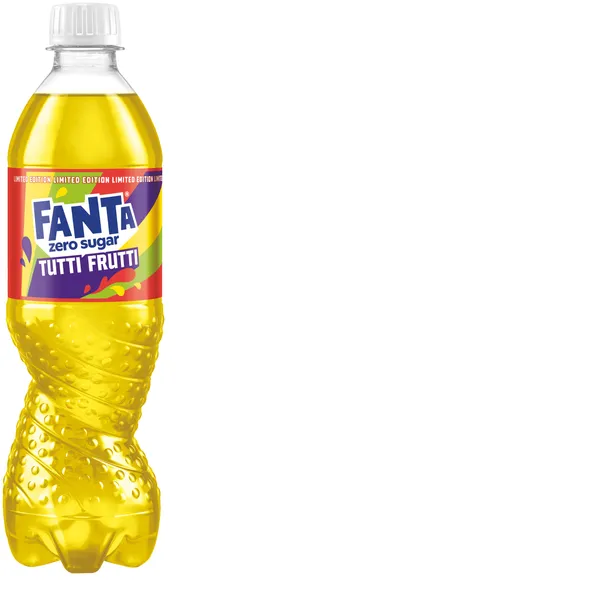 Gāzēts dzēriens FANTA Tutti Frutti Zero Sugar, PET, 0.5l (DEP)