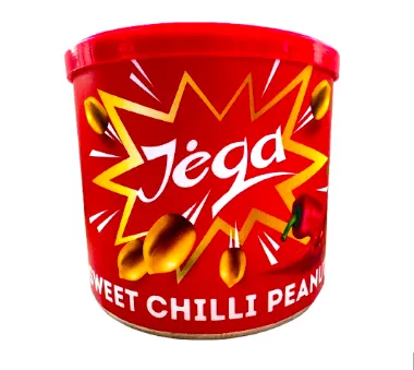 Roasted peanuts Jėga with sweet chili flavor, 140g