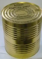 Gurķi marinēti, kubiņi 10x10mm WASTA, ar saldinātāju, 10.2kg/6kg/10.6l