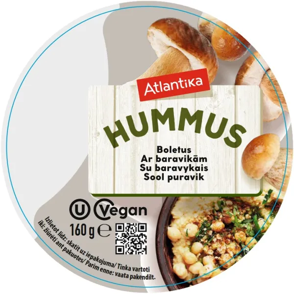 Humoss ATLANTIKA, with boletus, 160g