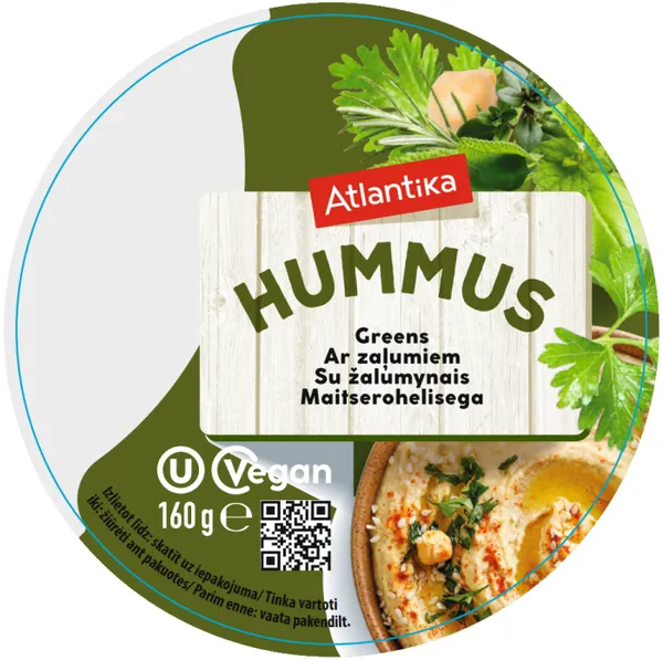 Humoss ATLANTIKA, ar zaļumiem, 160g