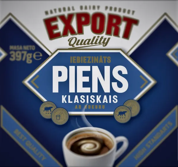 Condensed milk with sugar, 397g