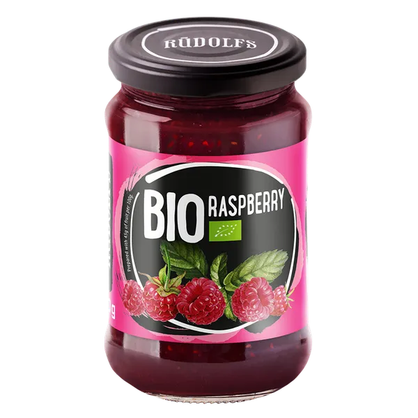 Jam RUDOLFS BIO RASPBERRIES 400 g