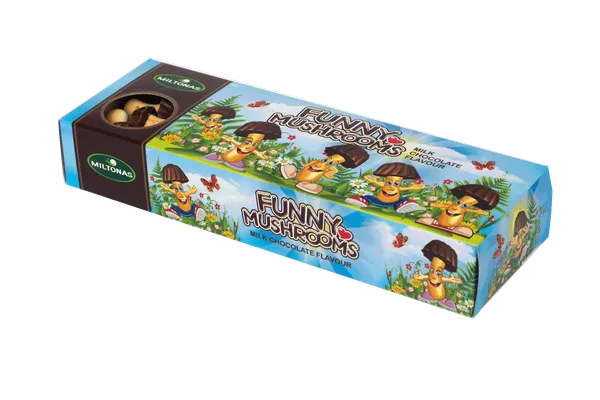Jautrie sēņuki MILTONAS, 170g
