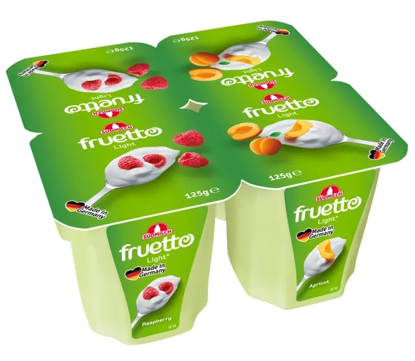 Jogurta deserts Fruetto Light aprikožu, aveņu, 0,2%, 125 g