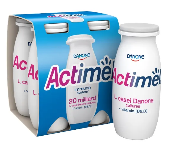 Jogurta dzēriens ACTIMEL, 4x100 g