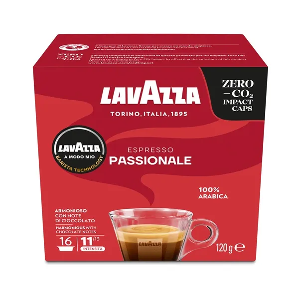 Coffee capsules LAVAZZA, A Modo Mio Passionale, 120g