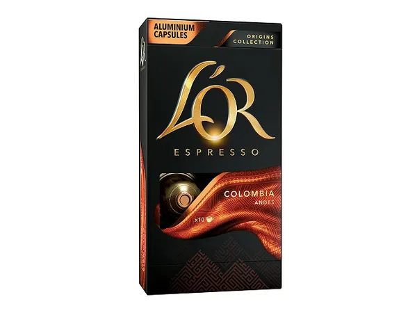 Coffee capsules L'OR Colombia 10x5,2g