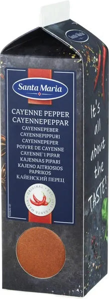 Kajēnas pipari, 450 g, Santa Maria, Tetrapaka