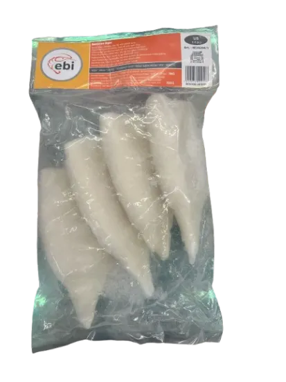 Kalmāru fileja EBI, saldēta, U5, jēla, tīrīta, 30% glazūrā, 700g/1kg