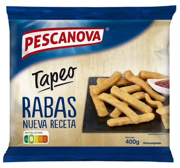 Kalmāru strēmelītes panējumā PESCANOVA, Tapeo Rabas, saldēti, 400g