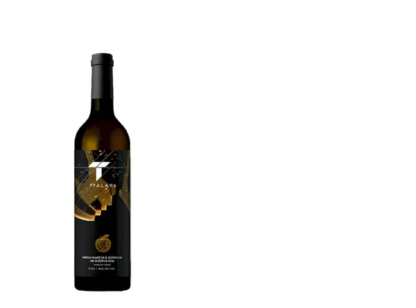 Karstais ābolu dzēriens TĀLAVAS ar dzērvenēm, 10%, 0.75l (DEP)