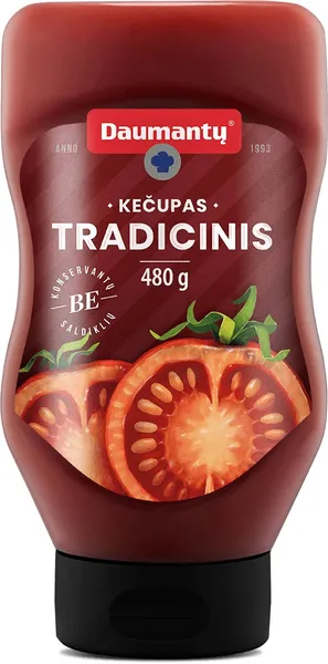 Ketchup DAUMANTŲ, Traditional, 480g