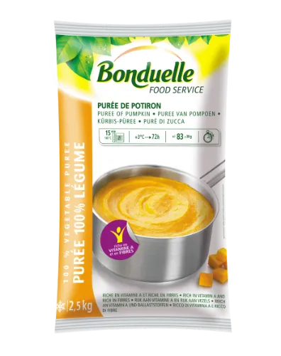 Ķirbju biezenis BONDUELLE, 2.5 kg