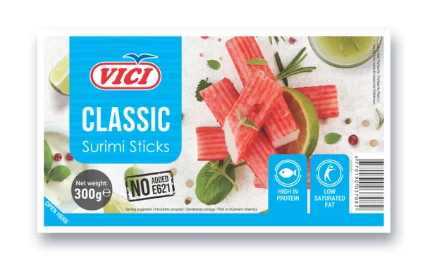 Krabju nūjiņas VICI atdzesētas, 300 g