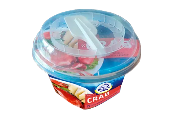 Krēms ar surimi nūjiņām un Kamambēra sieru Vodnij Svit, 140 g