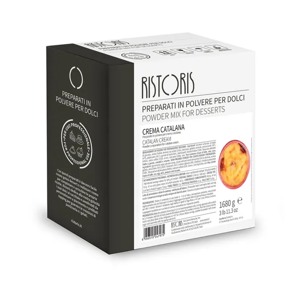 Cream Catalan RISTORIS, 1.68kg (7pcs x 240g)