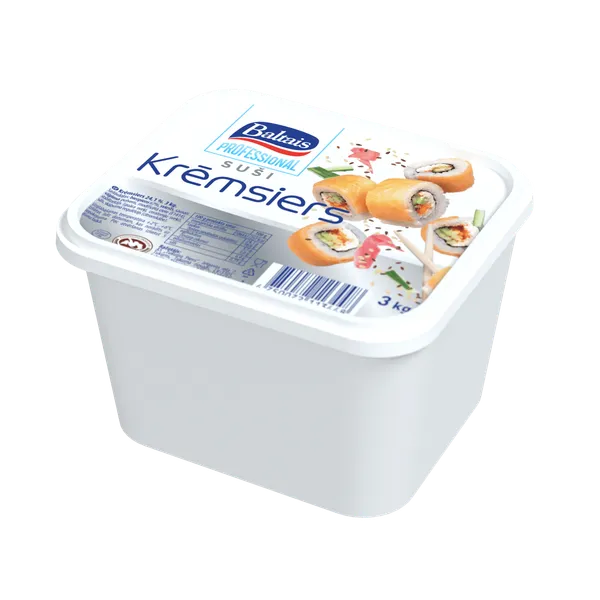 Cream cheese BALTAIS classic (sushi), 24.1%, 3kg
