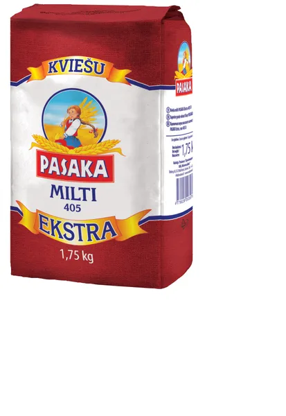 Wheat flour PASAKA  Premium, 405D, 1.75kg