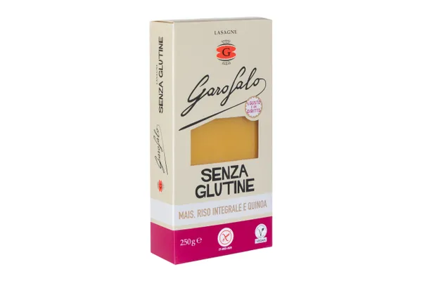 Lasagna sheets GAROFALO, gluten-free, 250 g