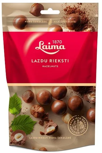 Hazelnuts in Milk Chocolate LAIMA, 140g