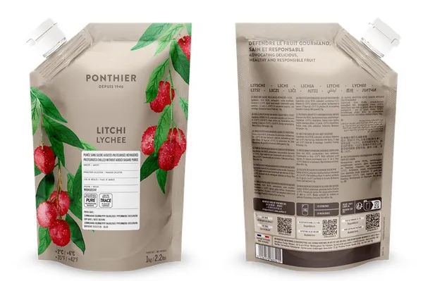 Līčiju biezenis PONTHIER, atdzesēts, 1kg