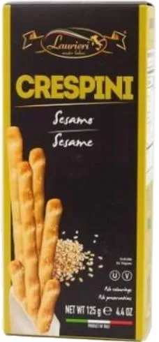 Maizes standziņas LAURIERI, ar sezamu, 125g
