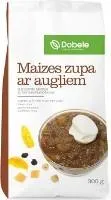Maizes zupa ar augļiem DOBELE, 300g