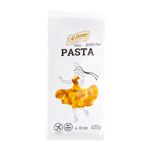 Pasta fusilli AL DENTE, gluten free, 400g