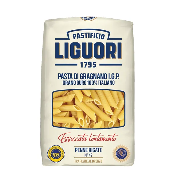 Makaroni LIGUORI Penne Rigate, Nr.42, 500g
