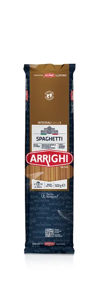 Pasta spaghetti whole grain ARRIGHI No.5, 500g