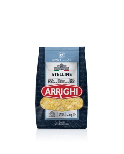 Pasta, small stars type, ARRIGHI, 500g