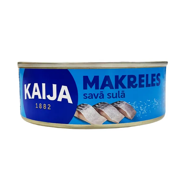 Makreles savā sulā KAIJA, 240g EO