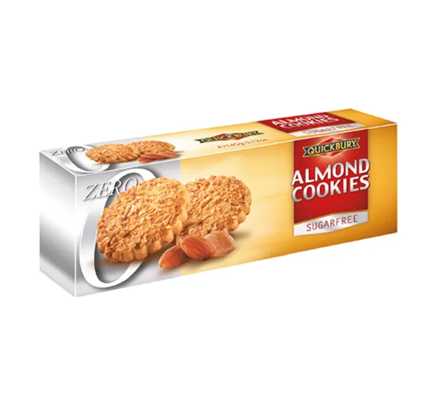 Mandeļu cepumi  QUICKBURY, bez cukura, 130g