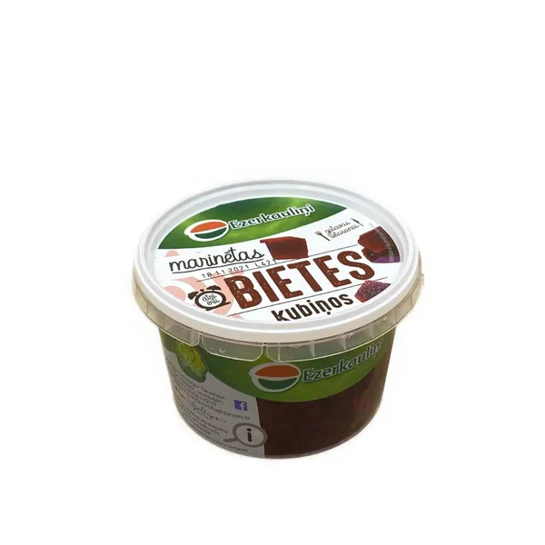 Marinētas bietes kubiņos, 450g