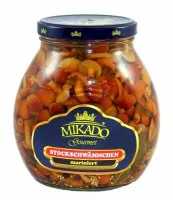 Sēnes Nameko marinētas MIKADO, 1.65kg/920g