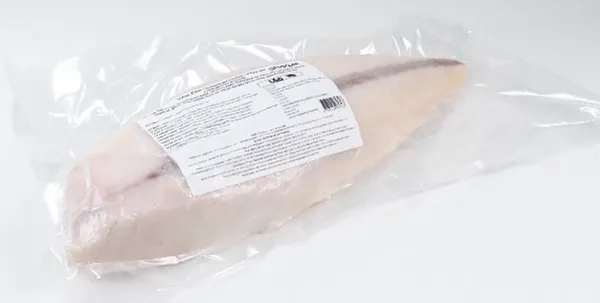 Oilfish (Oilfish) fillets, frozen, skinless, glaze 10%, 2-7kg