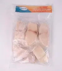 Melnā eskolaras (Oilfish) steiki, saldēti, 170-230g, glazūra 10%, 900g/1kg