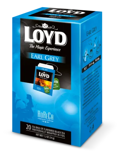 Melnā tēja LOYD Earl Grey FS 20x1,7g