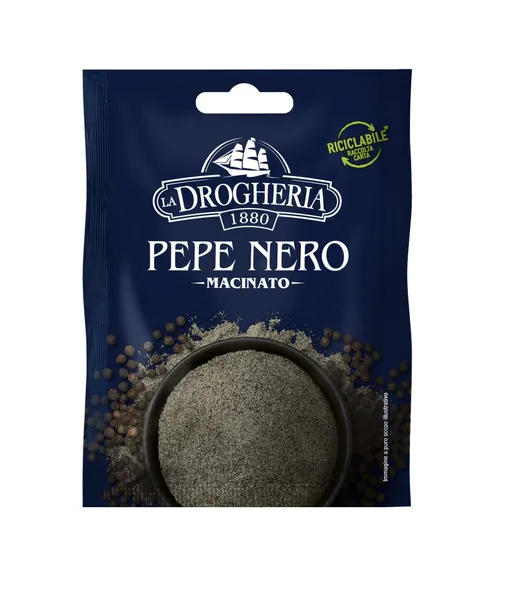 Black, ground pepper LA DROGHERIA, 25g