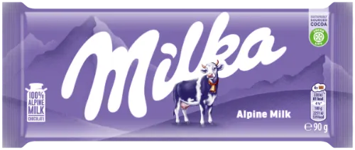 Milka Alpine Milk šokolādes tāfelīte 90g