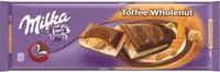 Milka Toffee whole nuts šokolādes tāfelīte 300g