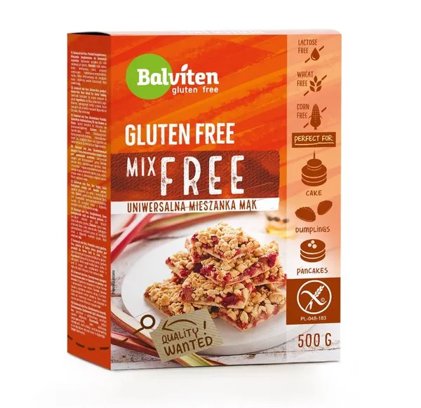 Miltu maisījums BALVITEN Universal, bez glutēna, 500g
