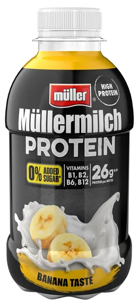 Müllermilch Protein Zero Banana 400g, 1.5%