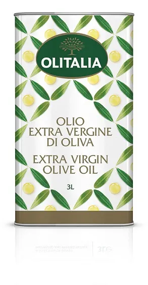 Neapstrādāta augstākā labuma olīveļļa OLITALIA, 3l