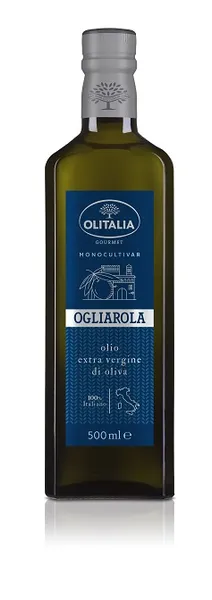 Extra virgin olive oil OLITALIA, from Ogliarola olive, 500 ml