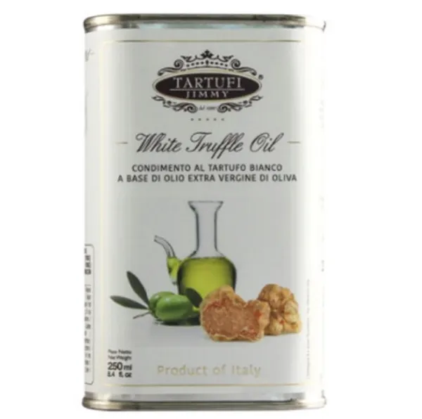 Olive oil TARTUFI JIMMY extra virgin, with white truffles, 250ml