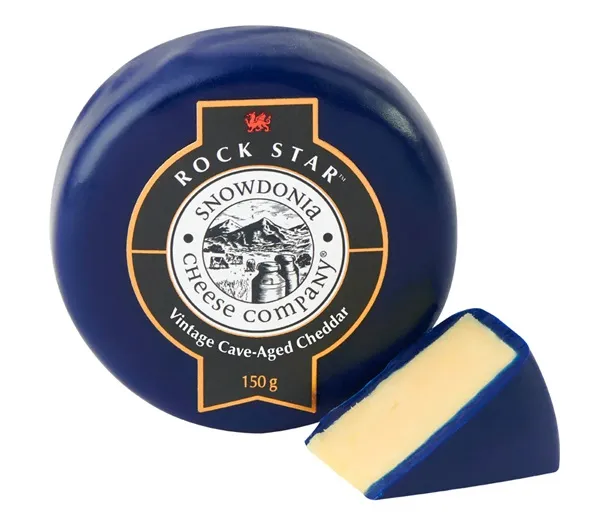 Nogatavināts siers Čedars SNOWDONIA Rock Star Vintage Cavern, 150g