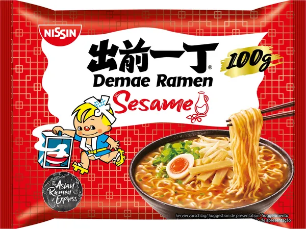 Nūdeles NISSIN Demae Ramen Sesame, 100g